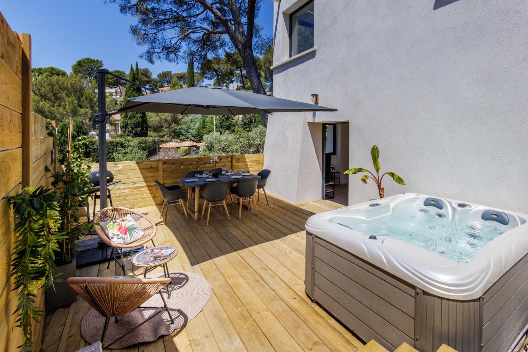 Apartment Osmoz En Vau - Jacuzzi, Clim Par Dodo A Cassis